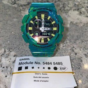 Casio G-Shock rare Unisex marbled green watch